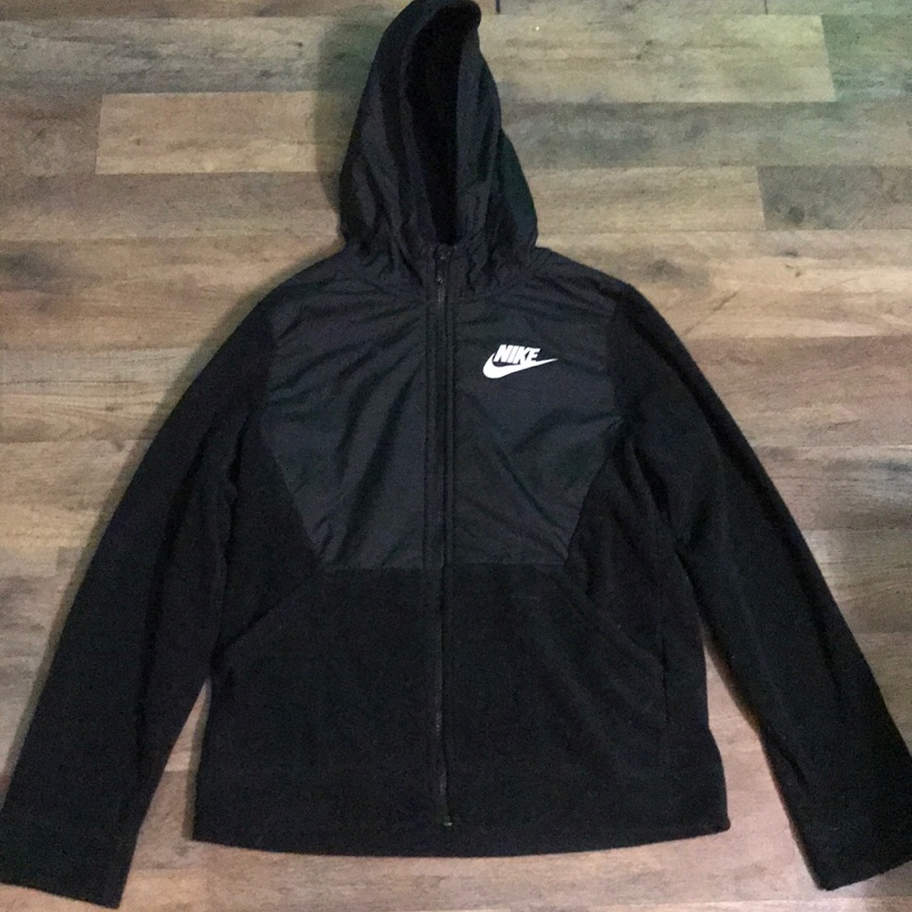 Boys black Nike sweater